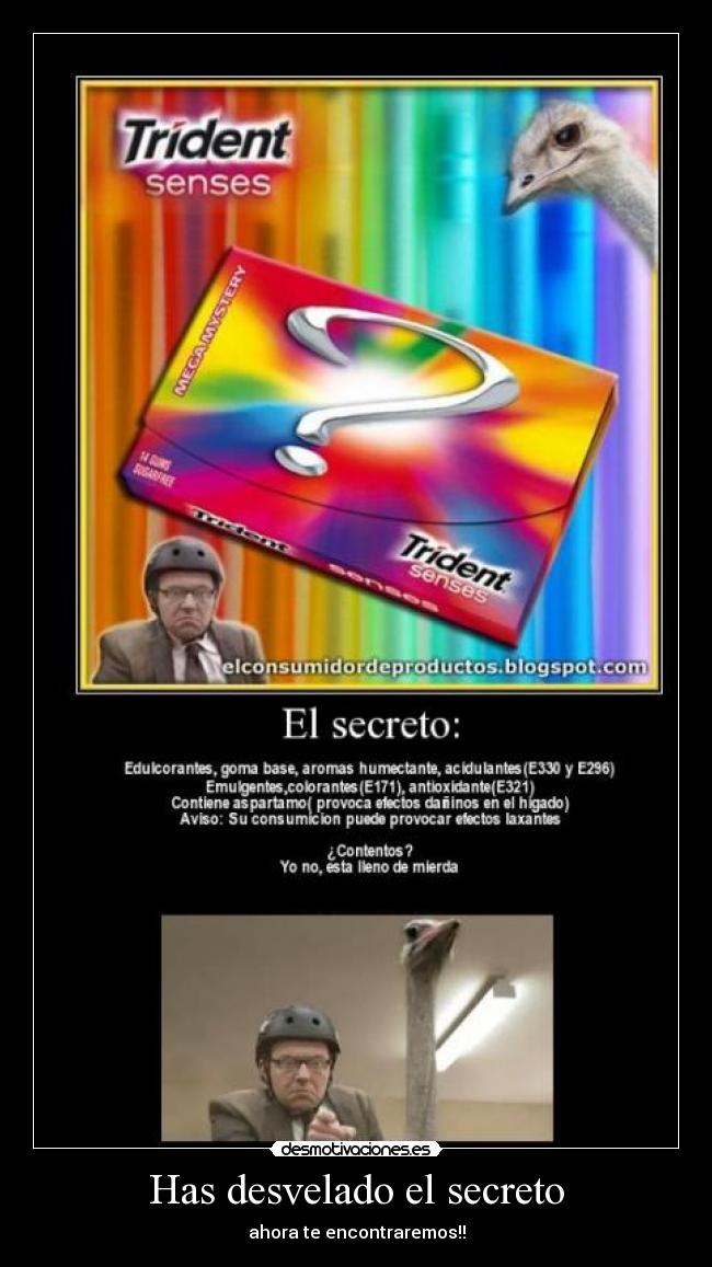 Has desvelado el secreto - 