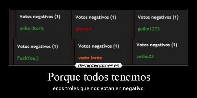 carteles troll desmotivaciones