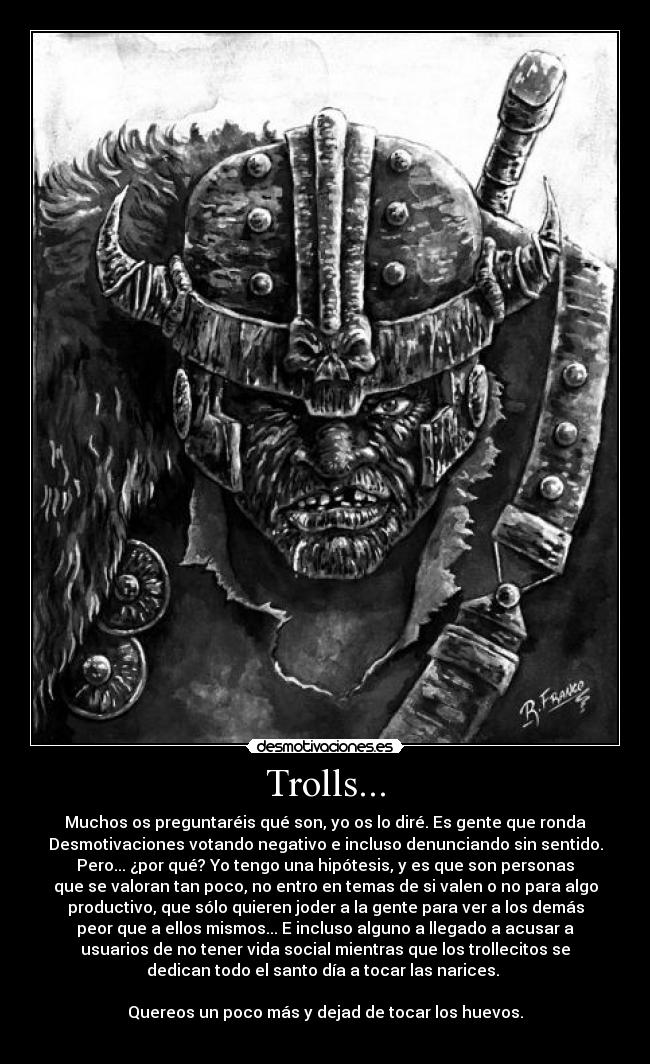 carteles trolls mierda desmotivaciones