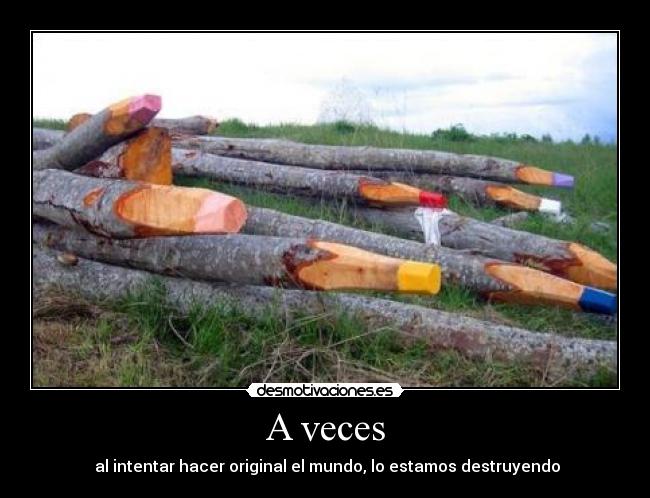 carteles hector atl tronco lapiz lapices color colores desmotivaciones