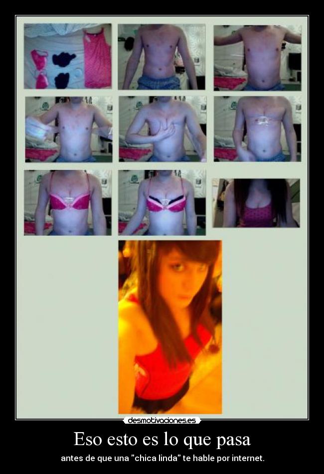 Eso esto es lo que pasa -