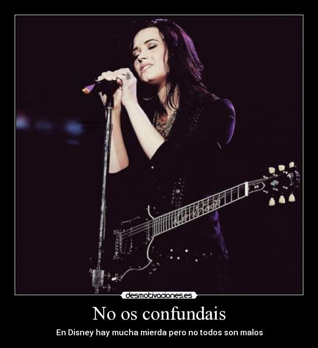 No os confundais - En Disney hay mucha mierda pero no todos son malos