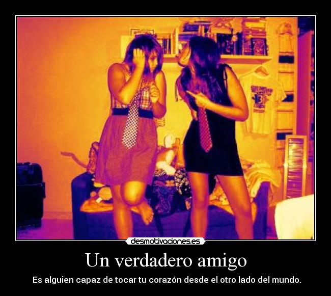 Un verdadero amigo -