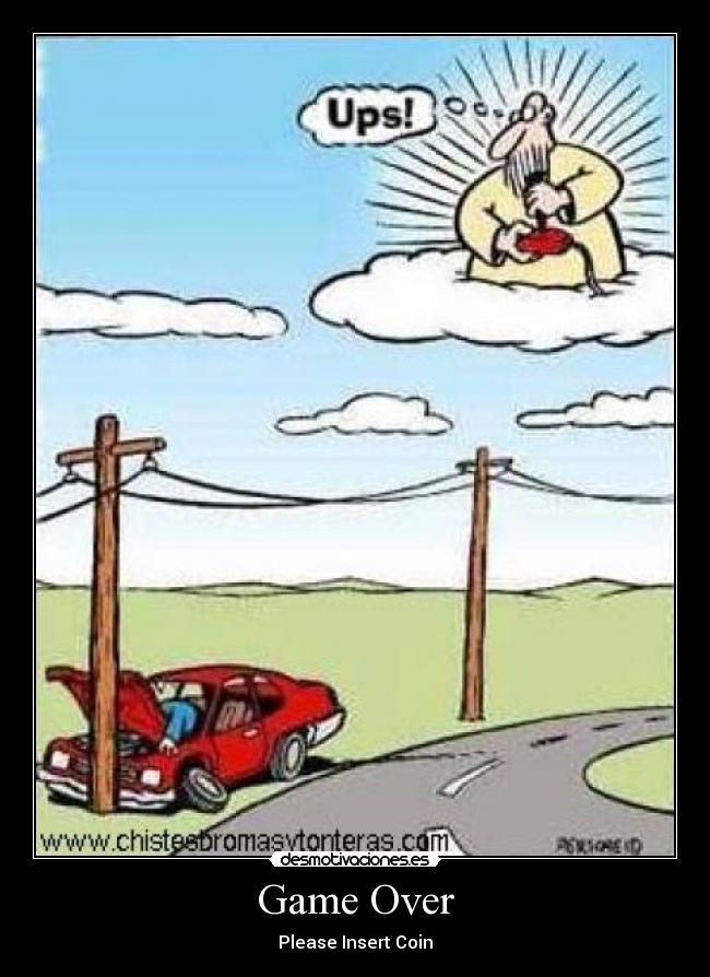 Game Over - Please Insert Coin