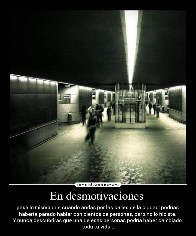 En desmotivaciones  - 