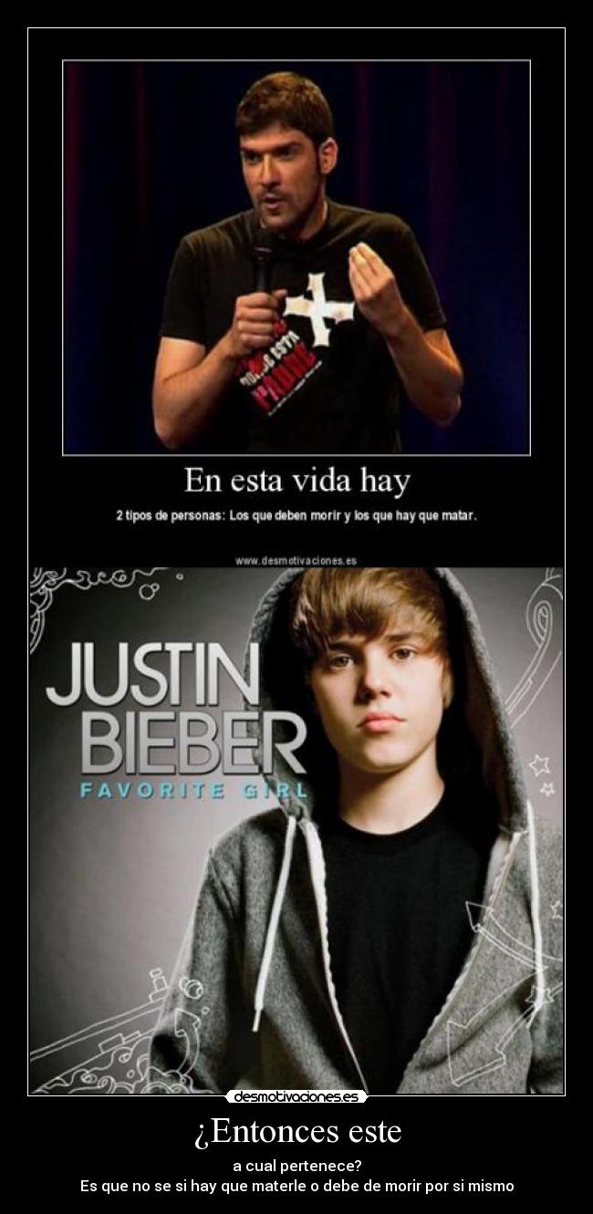 ¿Entonces este - a cual pertenece?
Es que no se si hay que materle o debe de morir por si mismo