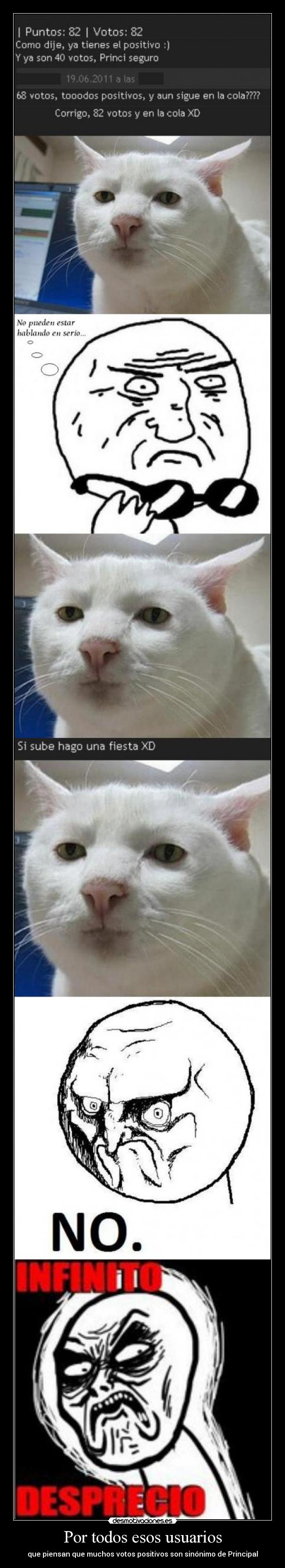 Por todos esos usuarios -