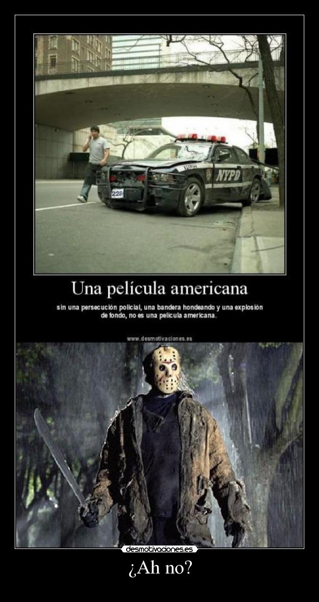 carteles desmotivaciones cartel pelicula americana viernes 13 jason desmotivaciones