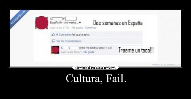 Cultura, Fail. - 