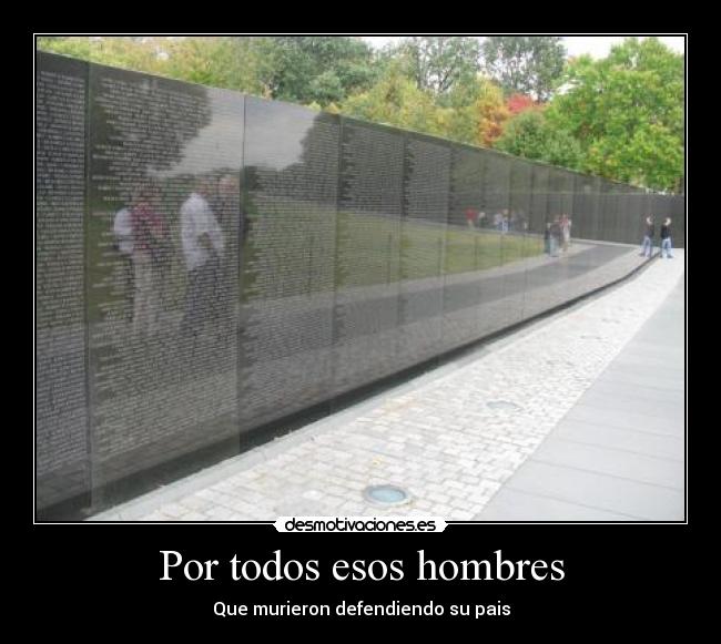 Por todos esos hombres - 