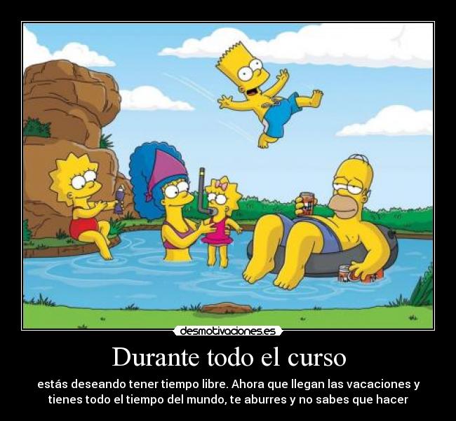 Durante todo el curso - 