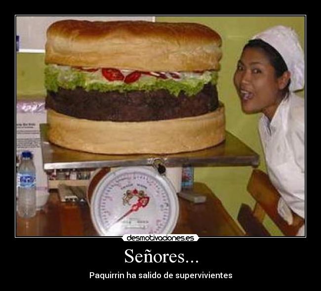 carteles paquirrin patiky hamburguesa desmotivaciones