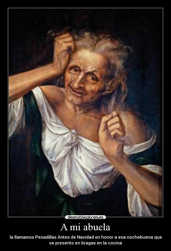 carteles abuela desmotivaciones