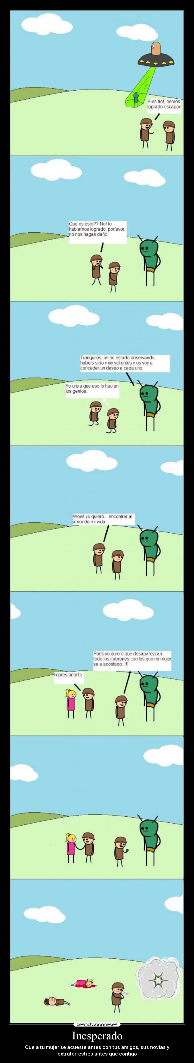 carteles alien deseo soldado desmotivaciones