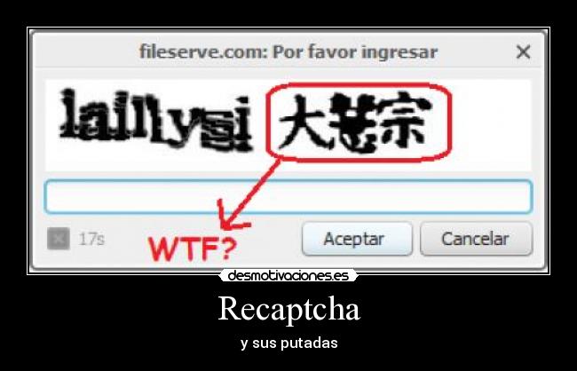 Recaptcha -