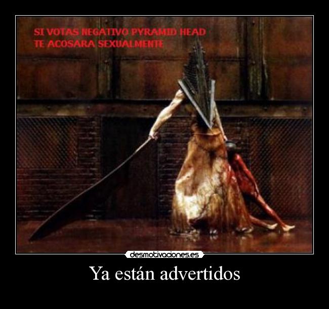 carteles pyramid pyramidal piramid head silent hill desmotivaciones