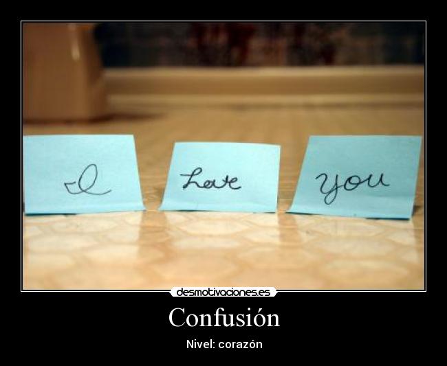 Confusión - 