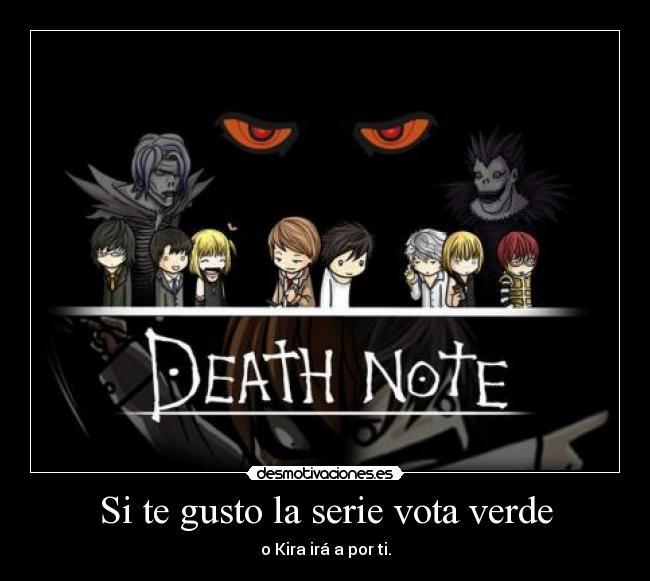 Si te gusto la serie vota verde -