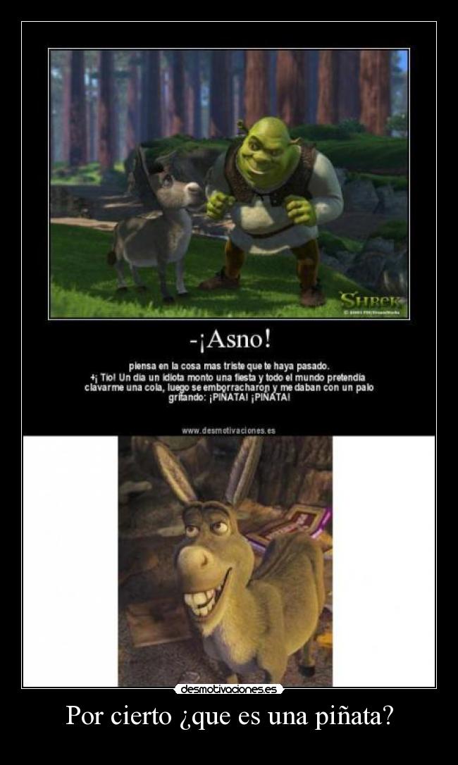 Por cierto ¿que es una piñata? - 