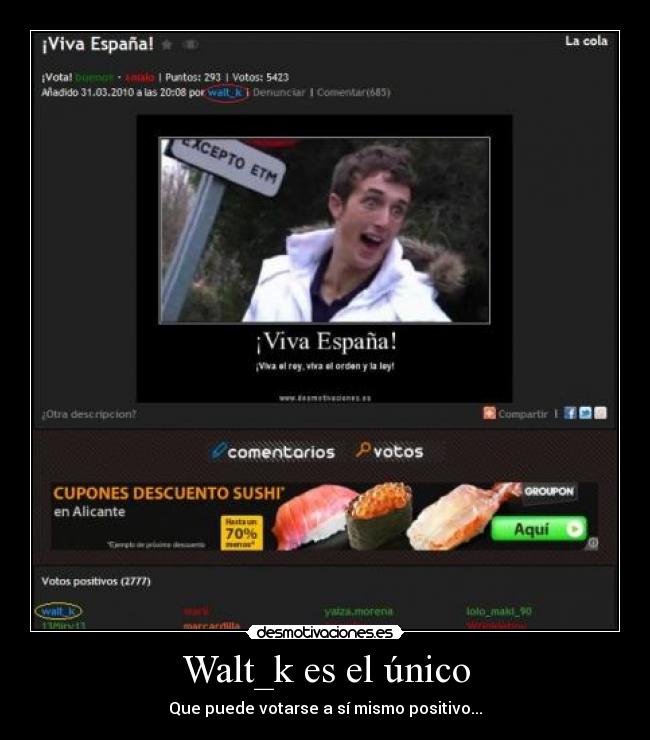 Walt_k es el único - 