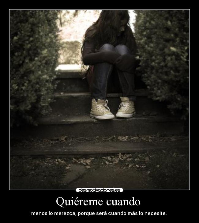Quiéreme cuando -