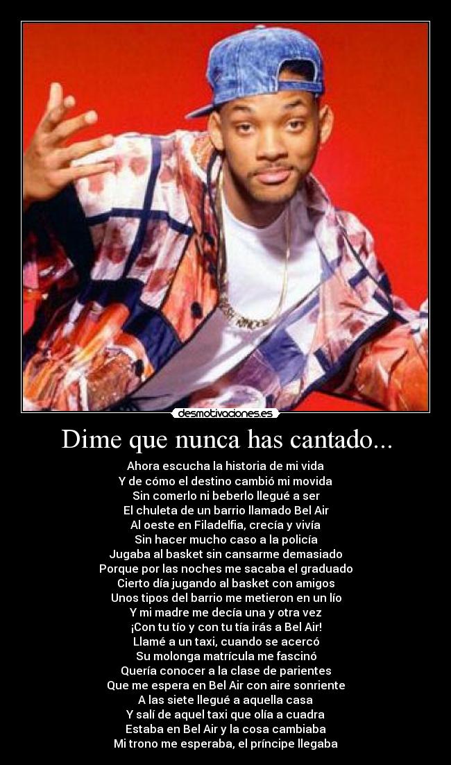 Dime que nunca has cantado... - 