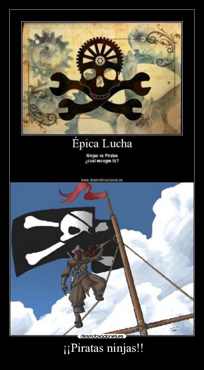 ¡¡Piratas ninjas!! - 