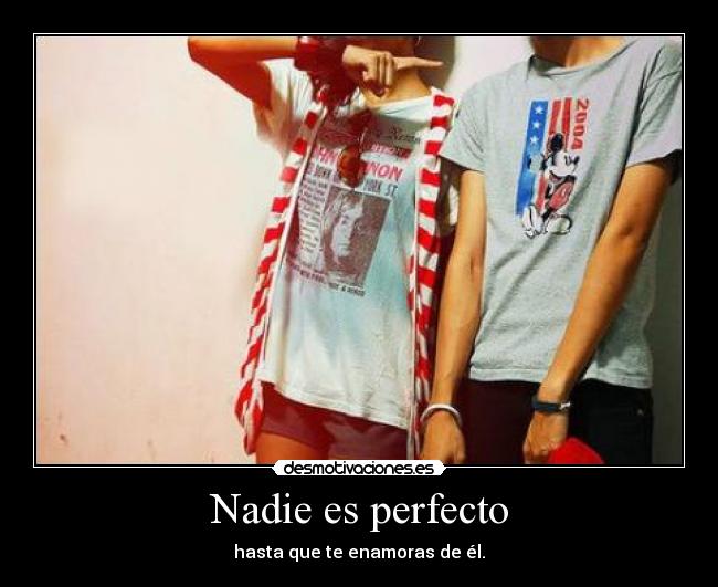 Nadie es perfecto - 