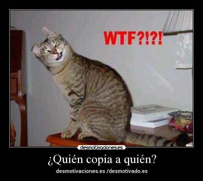 ¿Quién copia a quién? - 