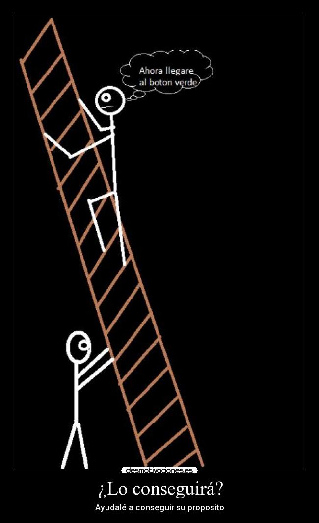 ¿Lo conseguirá? -