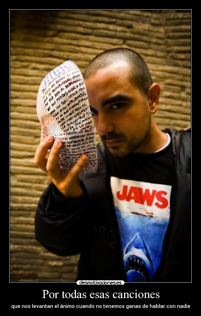 Por todas esas canciones -