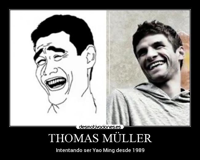 THOMAS MÜLLER - Intentando ser Yao Ming desde 1989