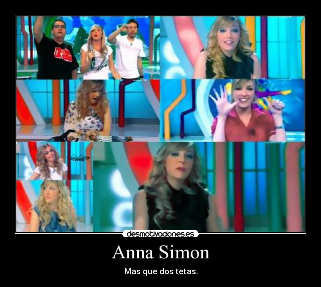 Anna Simon - Mas que dos tetas.