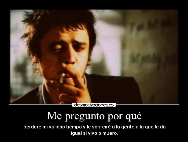 Me pregunto por qué -