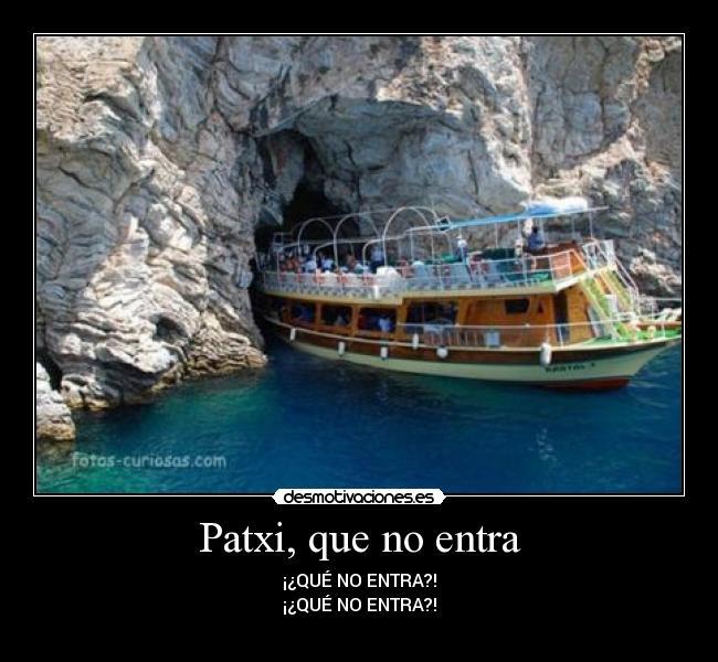 Patxi, que no entra - 