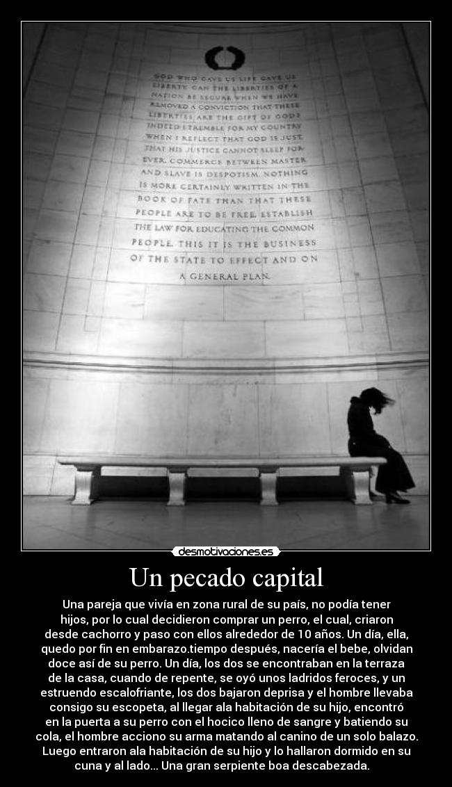 Un pecado capital - 