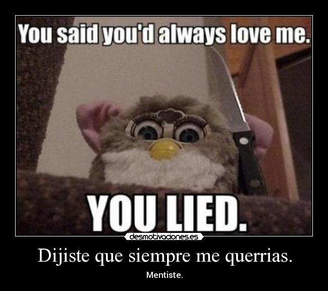 carteles furby venganza matar desmotivaciones