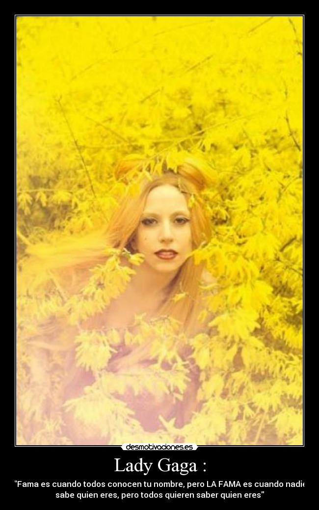 Lady Gaga : - 