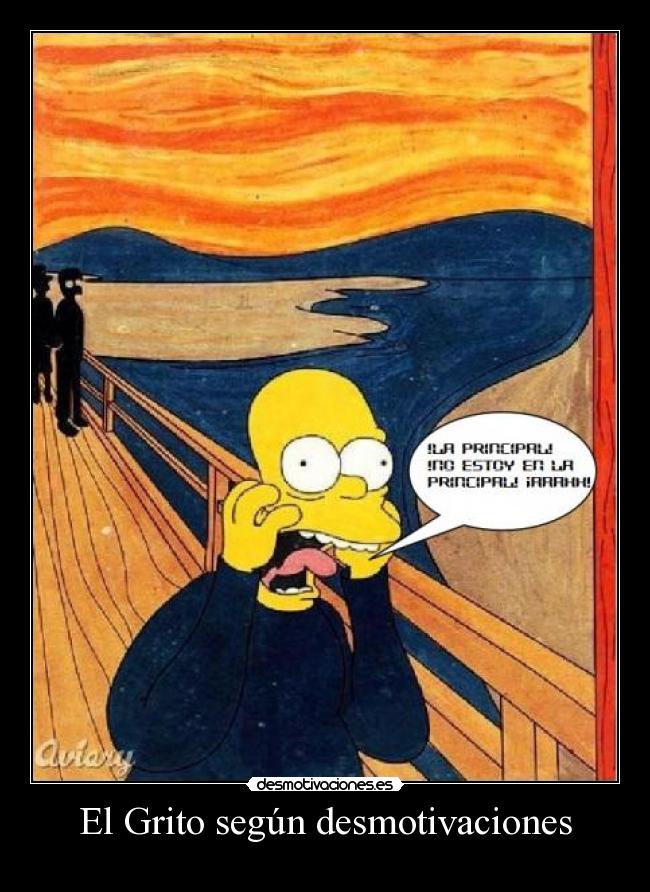 El Grito según desmotivaciones -