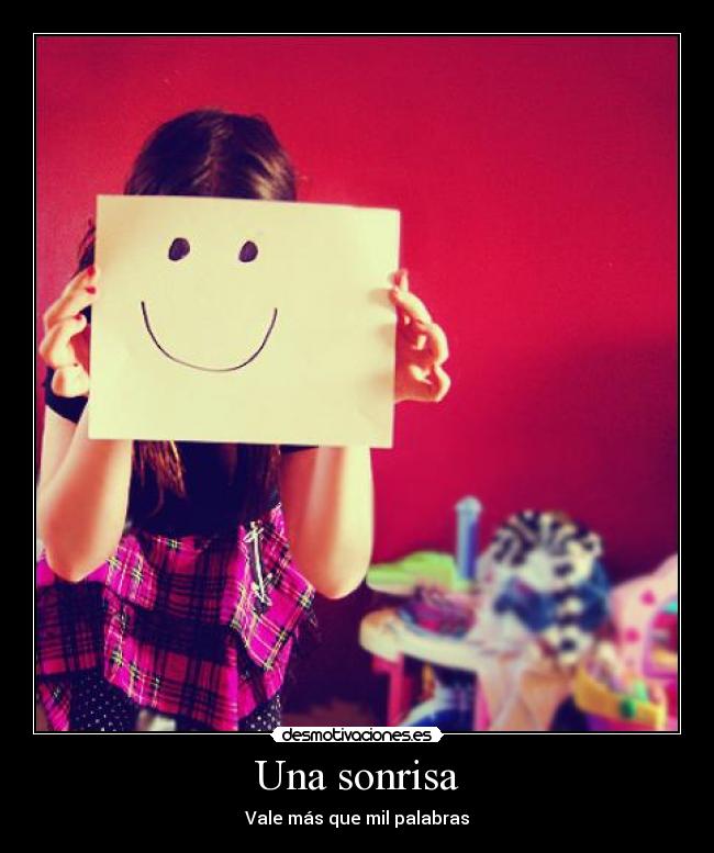 Una sonrisa - 