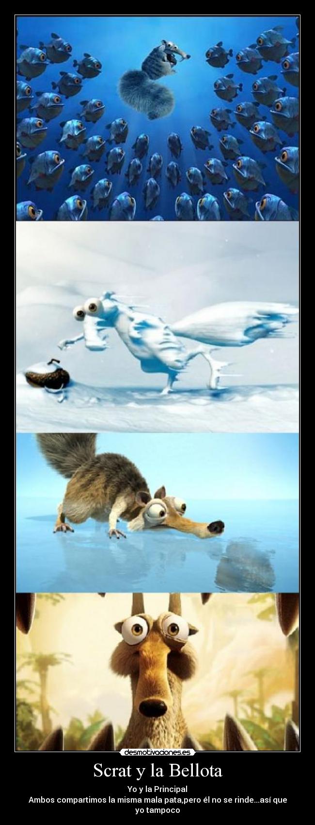 carteles scrat desmotivaciones