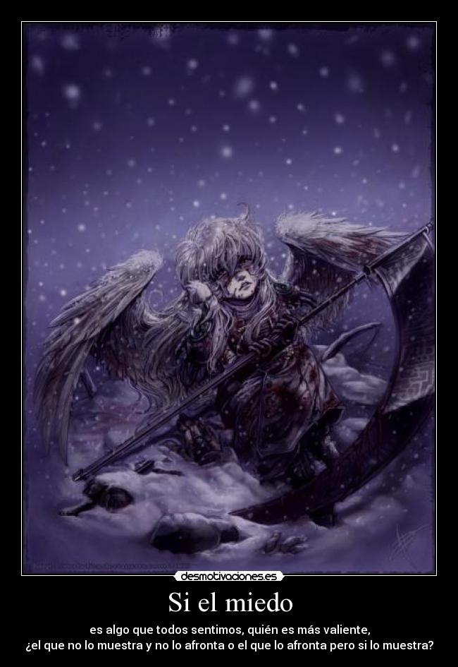 carteles miedo miedo desmotivaciones