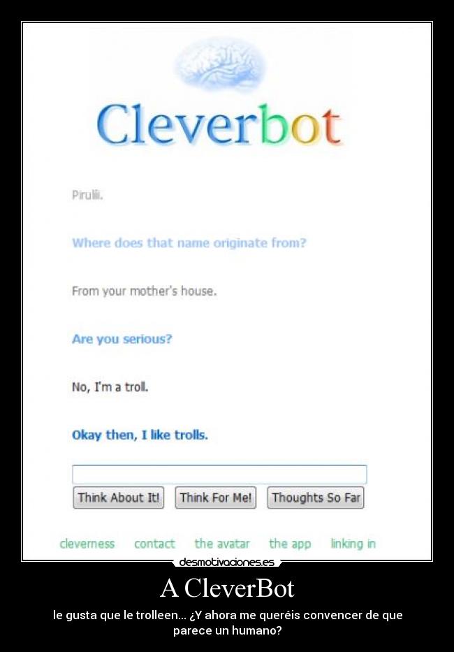 A CleverBot -