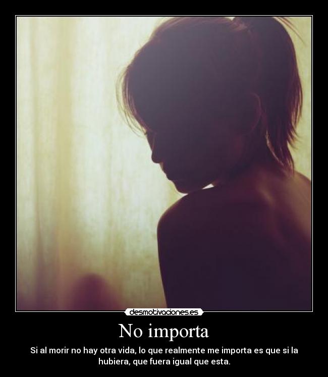 No importa - 