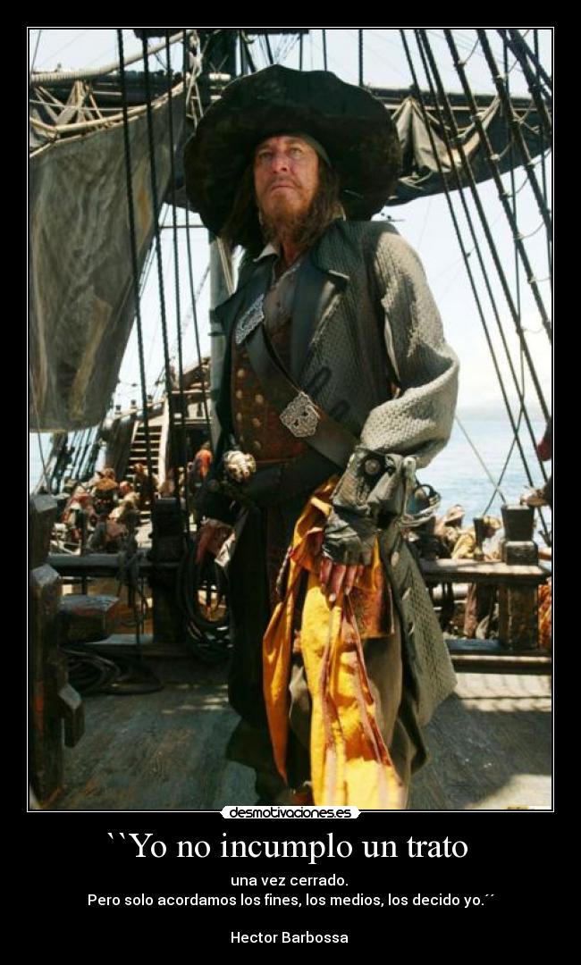 ``Yo no incumplo un trato -