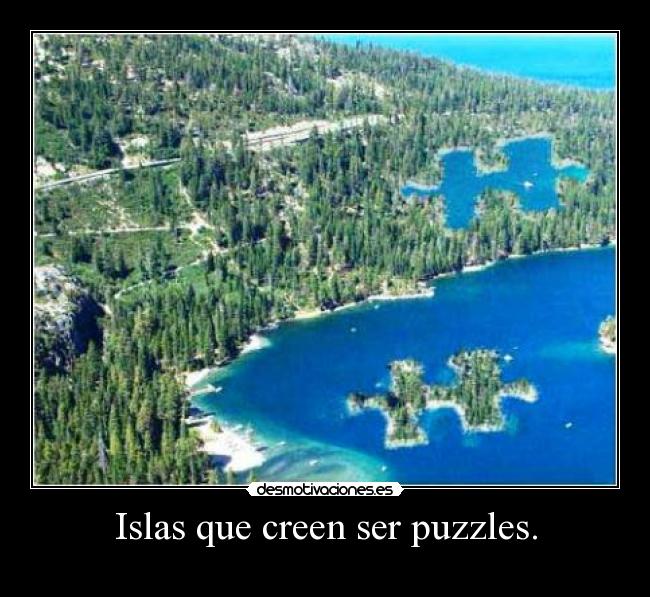 Islas que creen ser puzzles. - 