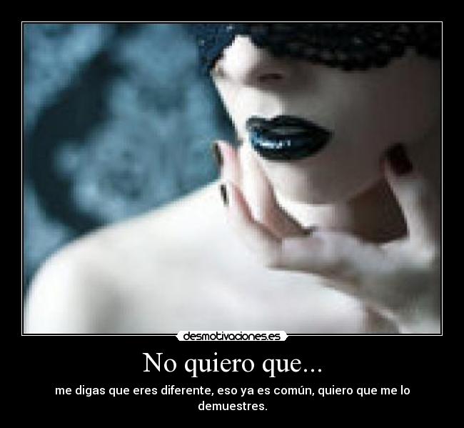 No quiero que... - 