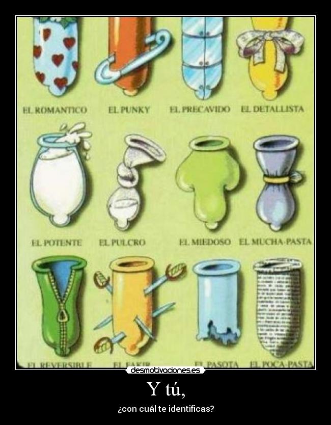 Y tú, - ¿con cuál te identificas?