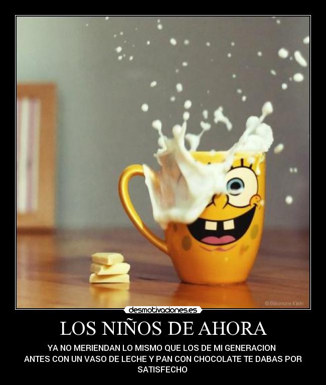 LOS NIÑOS DE AHORA -