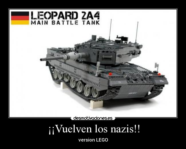 ¡¡Vuelven los nazis!! - version LEGO